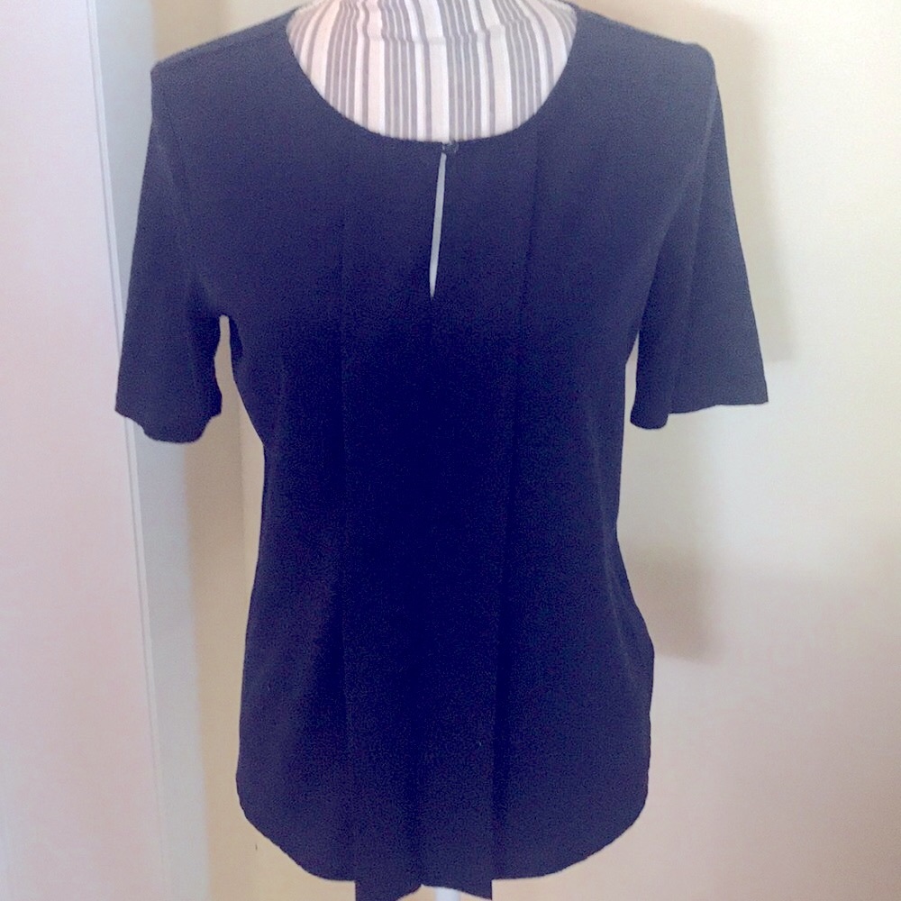 LOFT NAVY BLOUSE